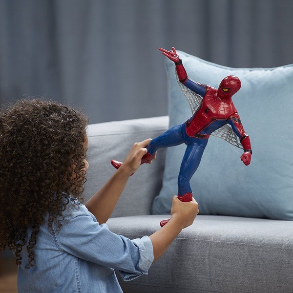 Фигурка Человека-паука со световыми и звуковыми эффектами, 38 см.  
